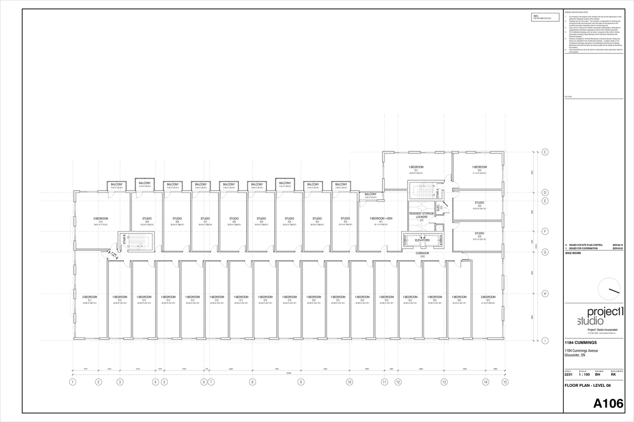 Floor plan for project from page 7 of the file '2023-05-01 - FLOOR PLANS - D02-02-23-0031'