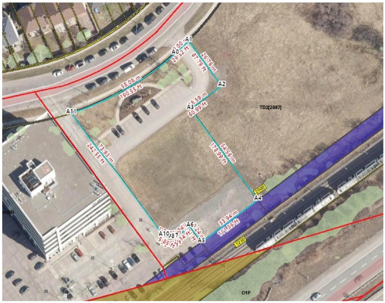 Construction site plan for project from page 6 of the file '2023-11-24 - Design Brief - D02-02-23-0033'
