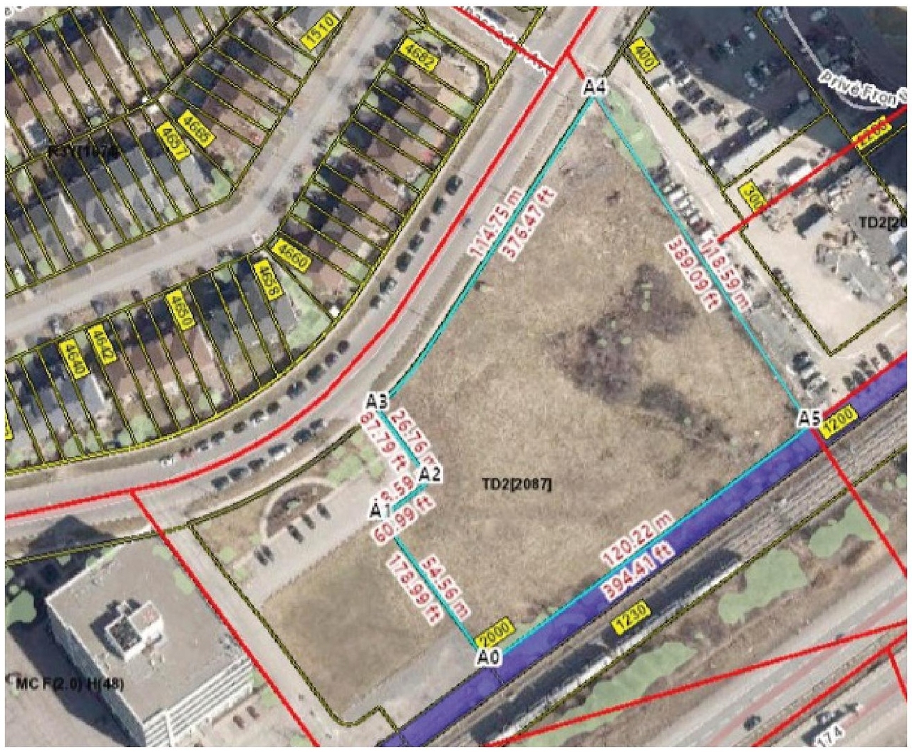Construction site plan for project from page 6 of the file '2023-11-24 - Design Brief - D02-02-23-0033'