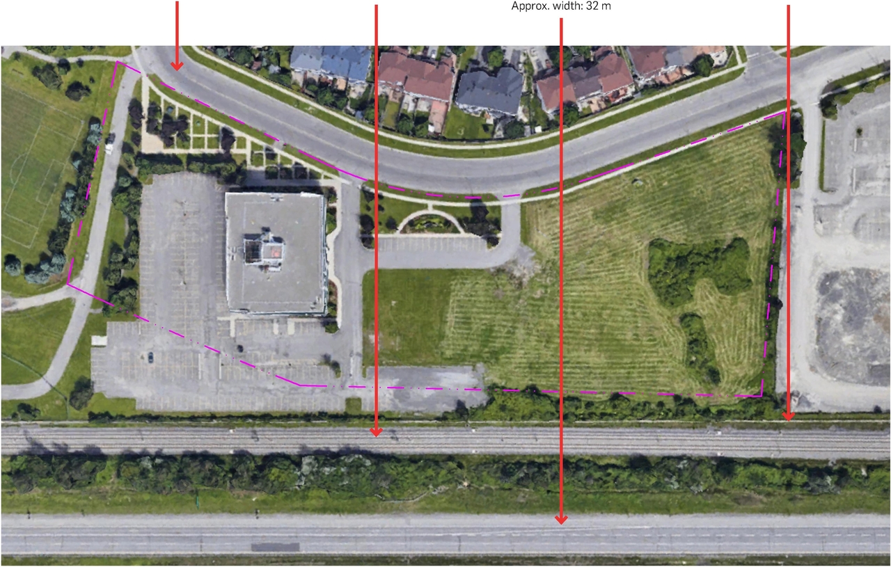 Construction site plan for project from page 8 of the file '2023-11-24 - Design Brief - D02-02-23-0033'
