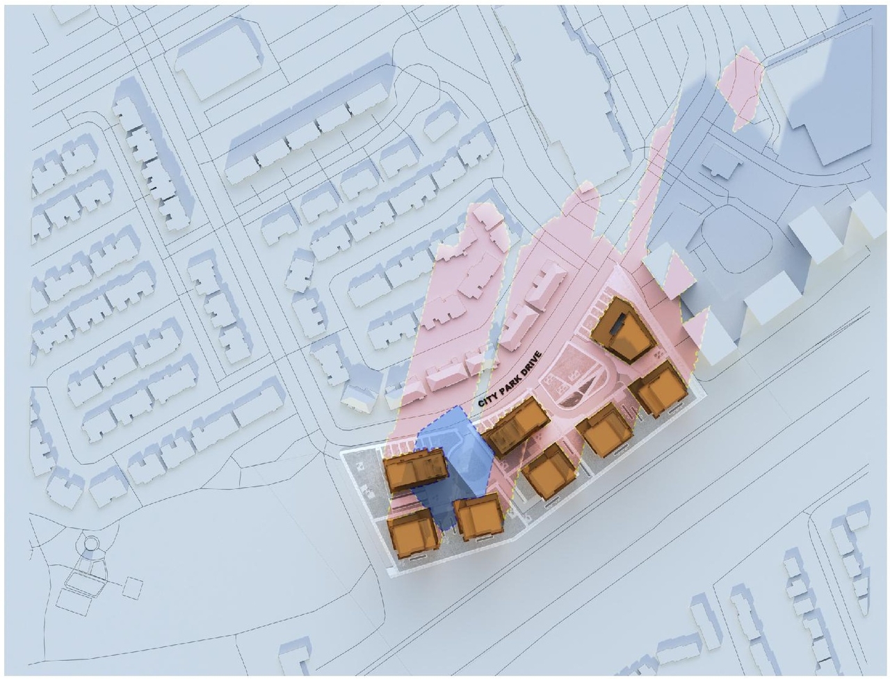 Construction site plan for project from page 51 of the file '2023-11-24 - Design Brief - D02-02-23-0033'