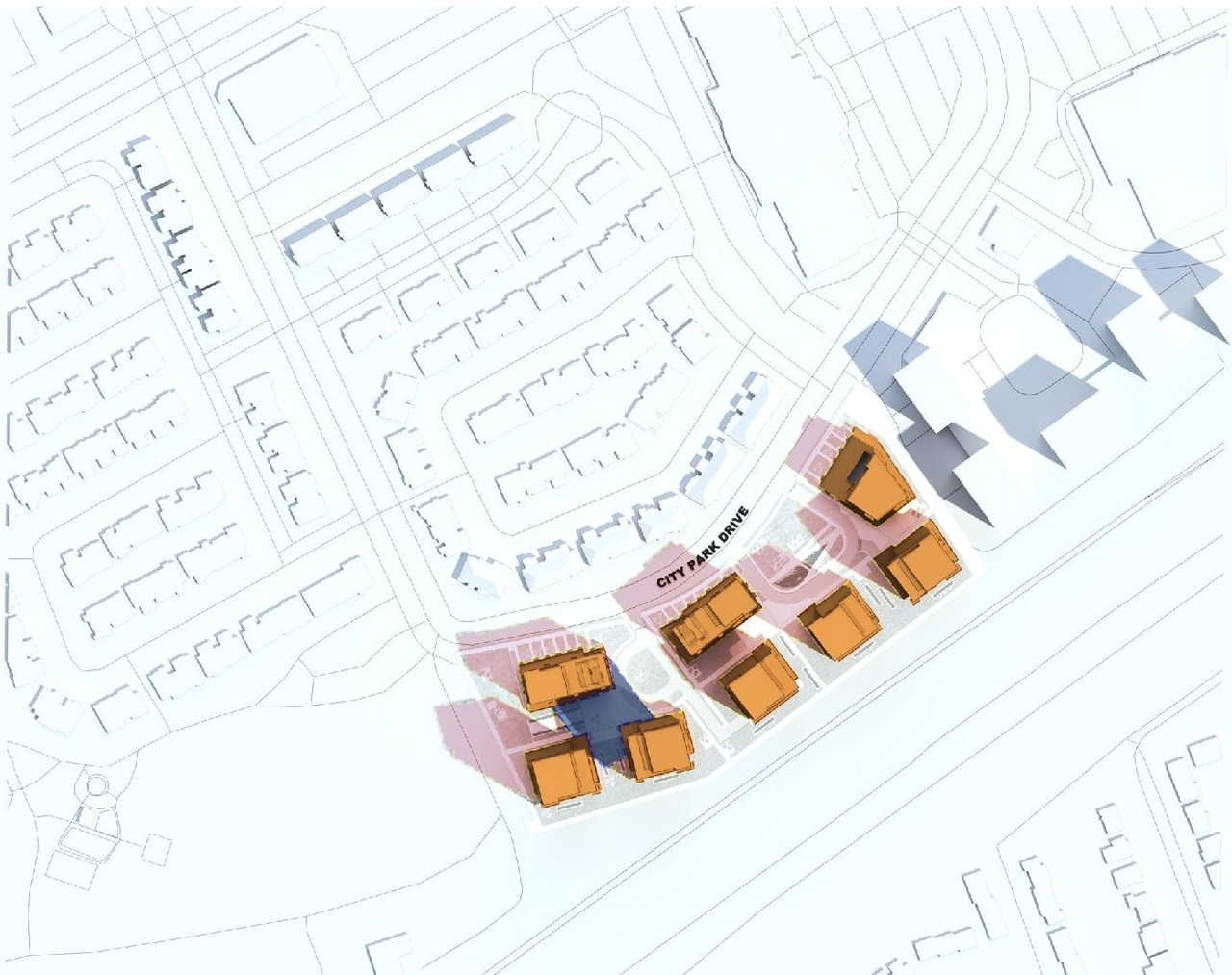 Construction site plan for project from page 53 of the file '2023-11-24 - Design Brief - D02-02-23-0033'