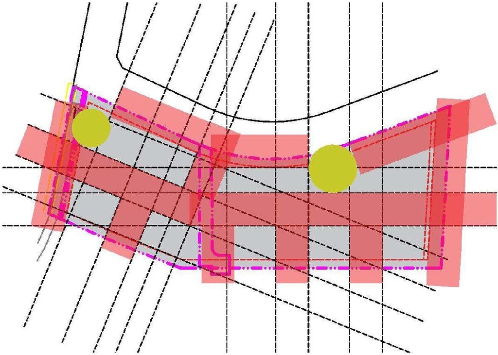 Construction site plan for project from page 16 of the file '2023-06-20 - City Park revised design brief - D02-02-23-0033'