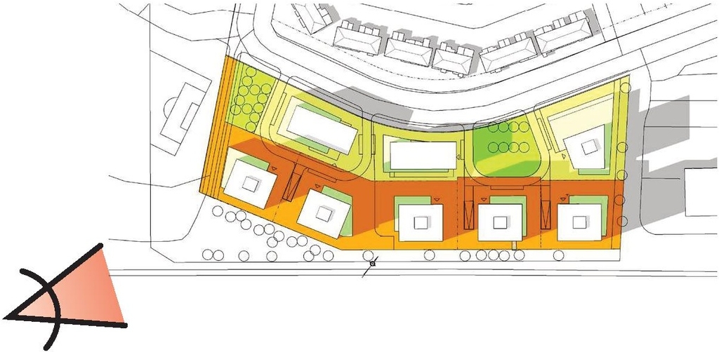 Construction site plan for project from page 30 of the file '2023-06-20 - City Park revised design brief - D02-02-23-0033'