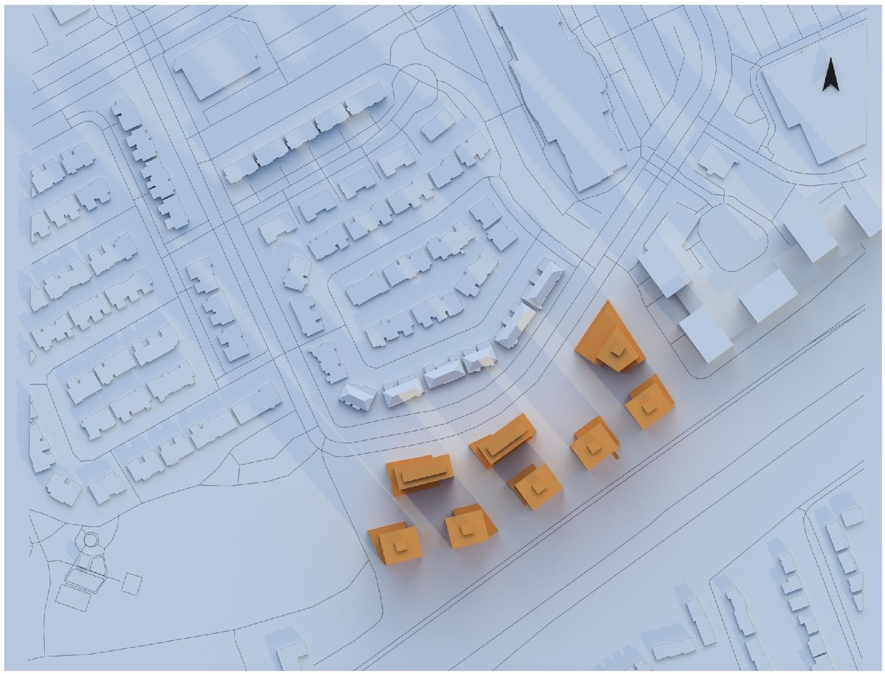 Construction site plan for project from page 33 of the file '2023-06-20 - City Park revised design brief - D02-02-23-0033'