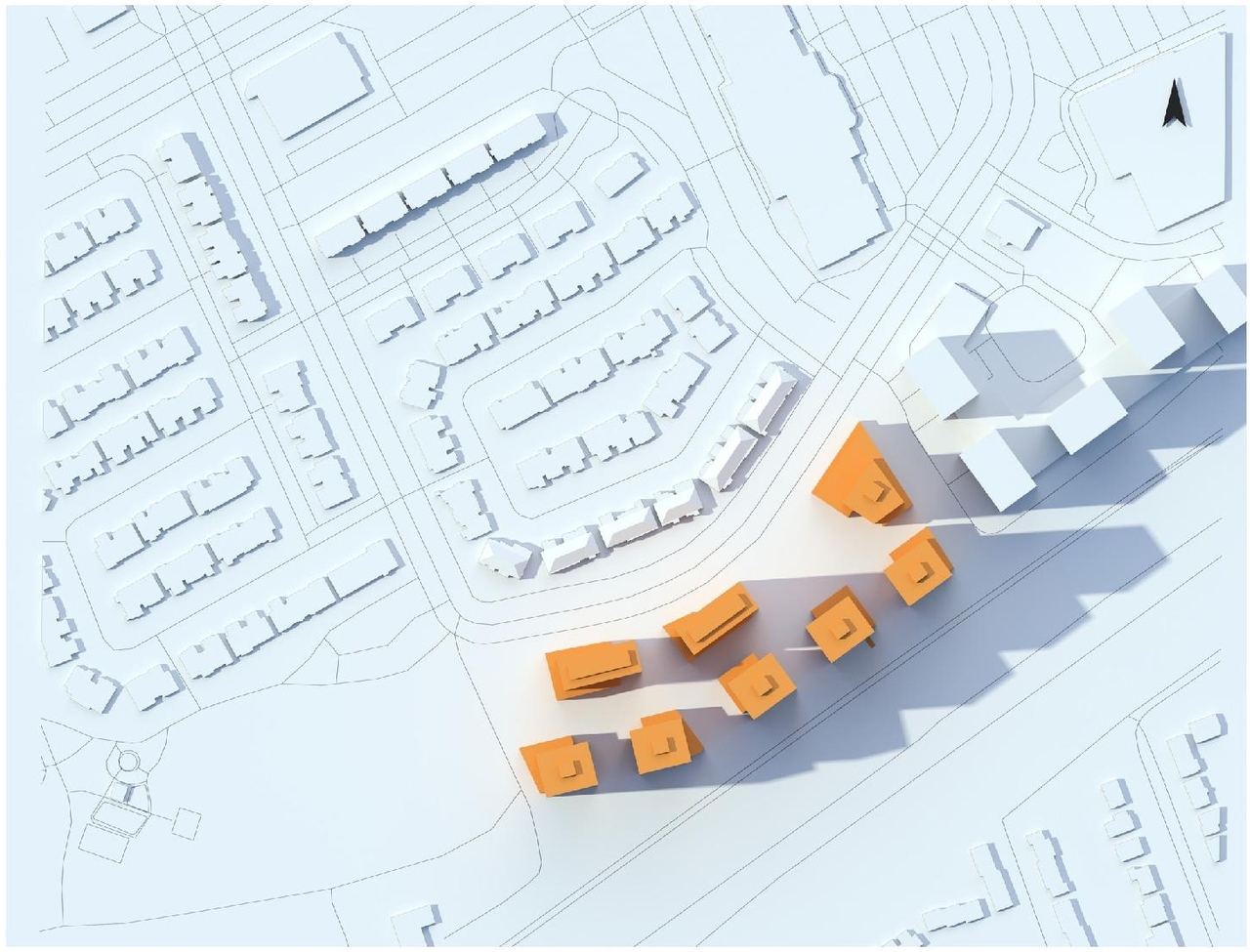 Construction site plan for project from page 36 of the file '2023-06-20 - City Park revised design brief - D02-02-23-0033'