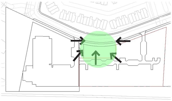 Construction site plan for project from page 13 of the file '2025-06-23 - Design Brief - D01-01-23-0005 and D02-02-23-0033'