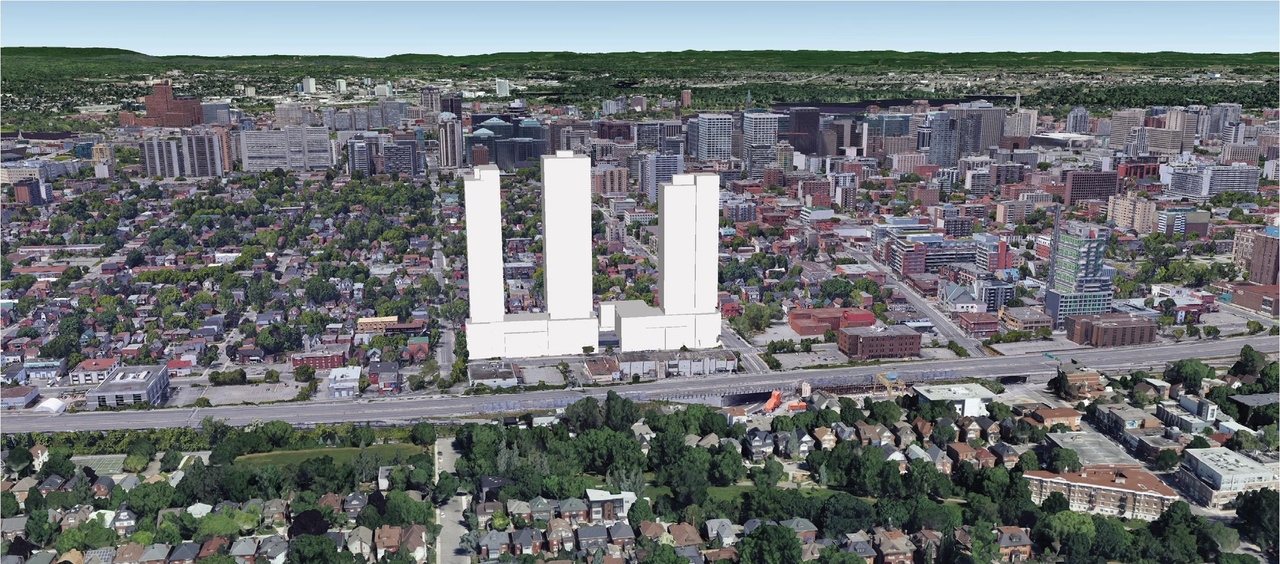 Rendering of building from page 7 of the file '2024-03-21 - Design Brief - D02-02-23-0042'