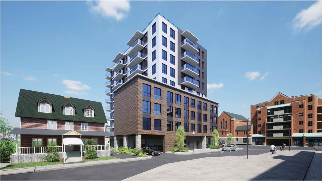 Rendering of building from page 3 of the file '2023-06-09 - Renderings - D02-02-23-0044'