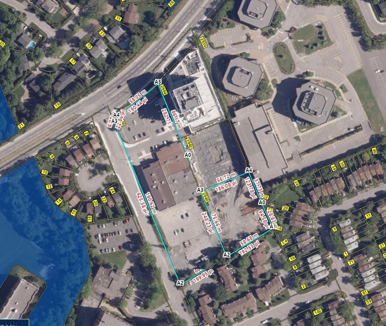 Construction site plan for project from page 10 of the file '2025-10-03 - Design Brief - D02-02-23-0046'