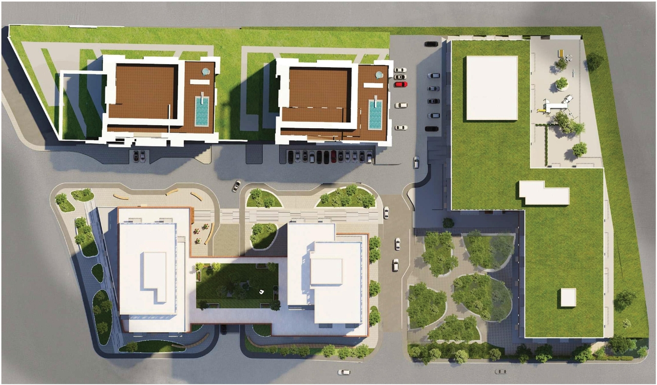 Construction site plan for project from page 38 of the file '2025-10-03 - Design Brief - D02-02-23-0046'