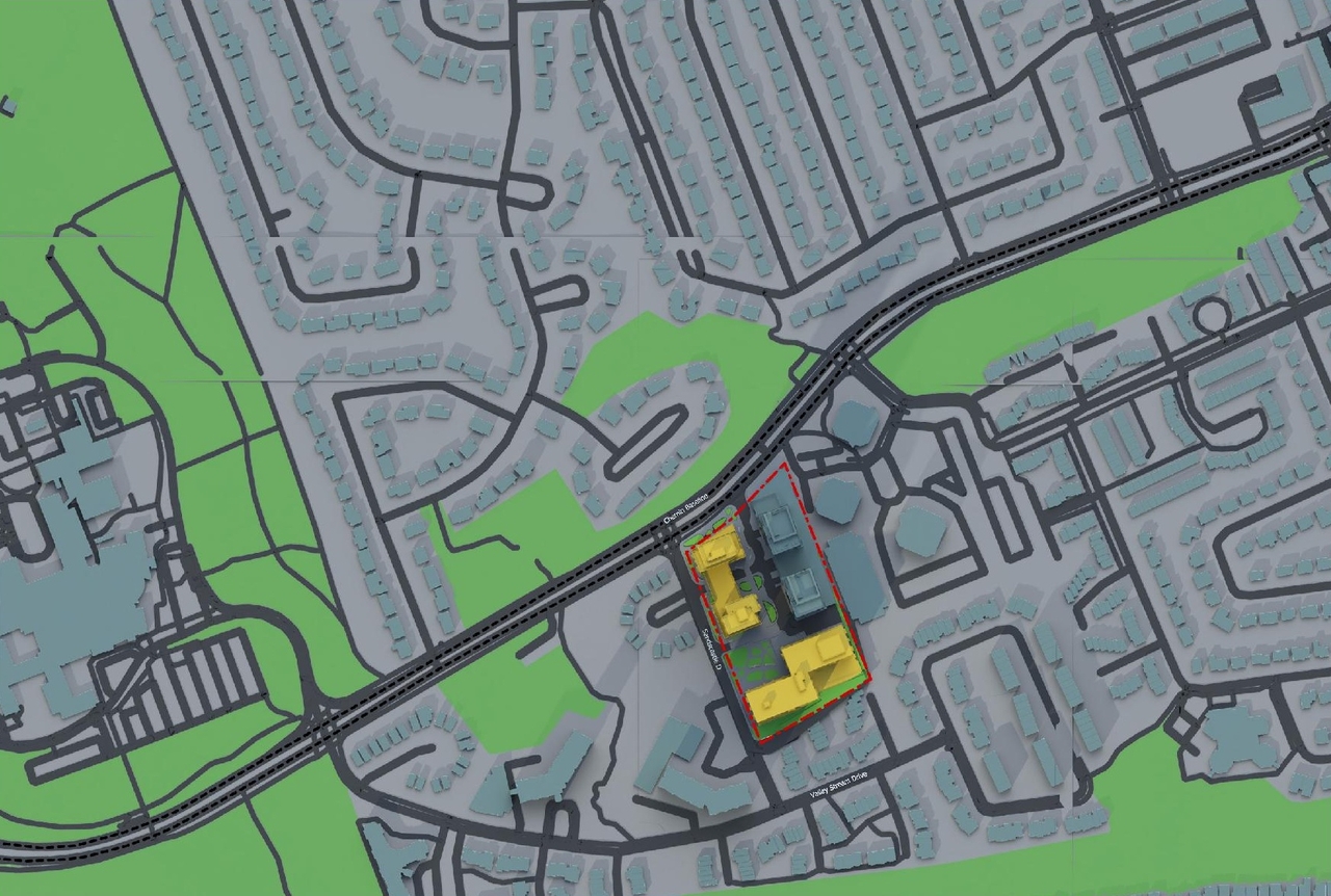 Construction site plan for project from page 75 of the file '2025-10-03 - Design Brief - D02-02-23-0046'