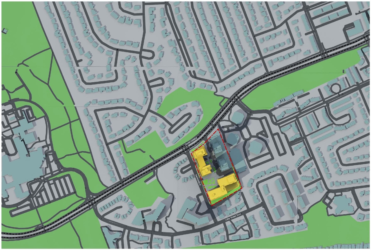Construction site plan for project from page 80 of the file '2025-10-03 - Design Brief - D02-02-23-0046'