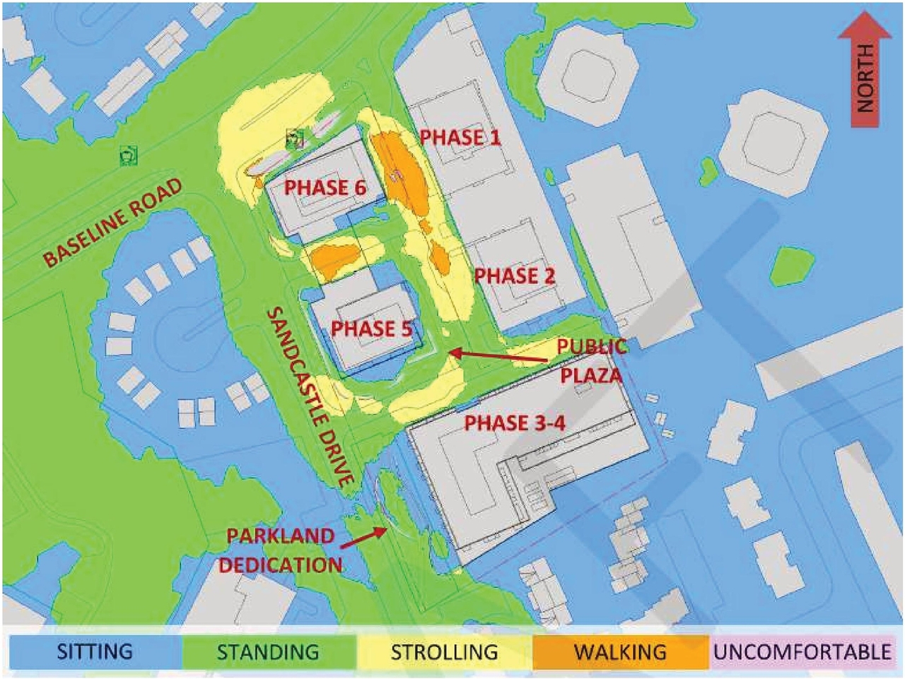 Construction site plan for project from page 85 of the file '2025-10-03 - Design Brief - D02-02-23-0046'
