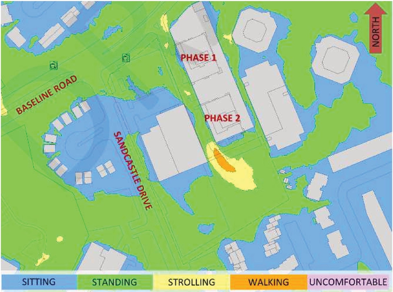 Construction site plan for project from page 86 of the file '2025-10-03 - Design Brief - D02-02-23-0046'