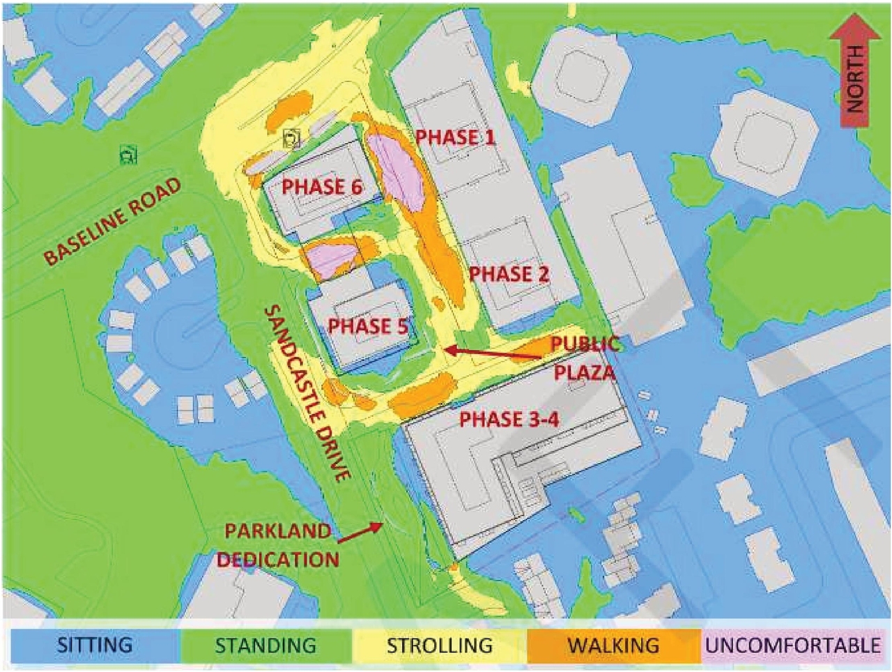 Construction site plan for project from page 86 of the file '2025-10-03 - Design Brief - D02-02-23-0046'