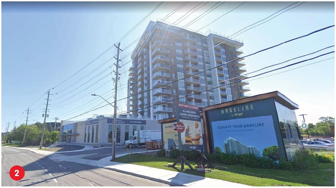 Rendering of building from page 8 of the file '2023-06-12 - Urban Design Brief - D02-02-23-0046'
