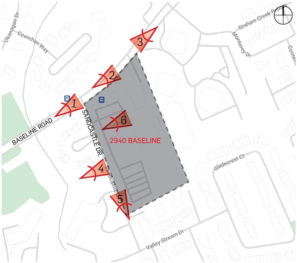 Construction site plan for project from page 8 of the file '2023-06-12 - Urban Design Brief - D02-02-23-0046'