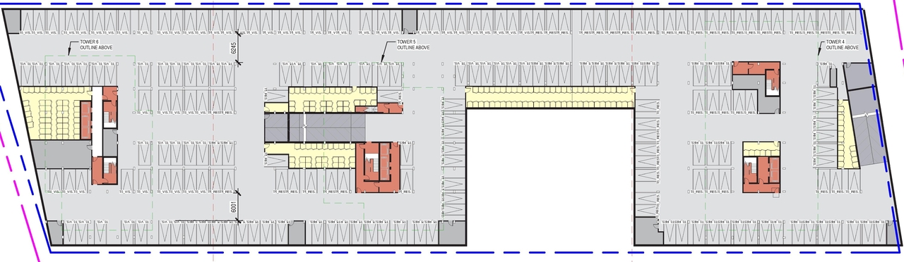 Floor plan for project from page 30 of the file '2023-06-12 - Urban Design Brief - D02-02-23-0046'