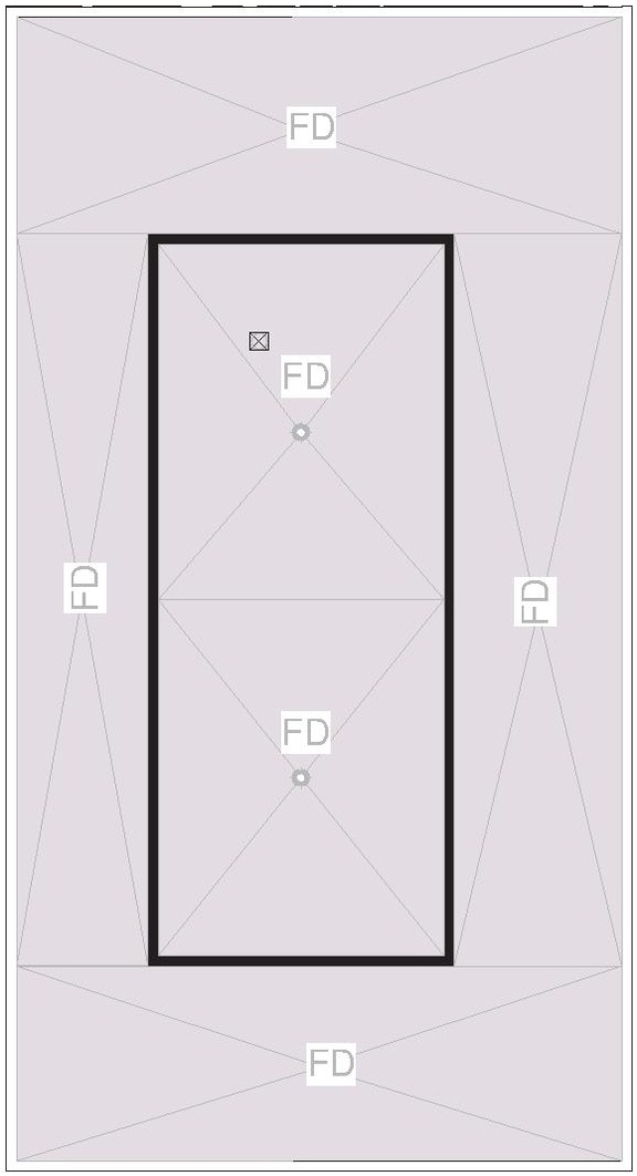 Floor plan for project from page 39 of the file '2023-06-12 - Urban Design Brief - D02-02-23-0046'