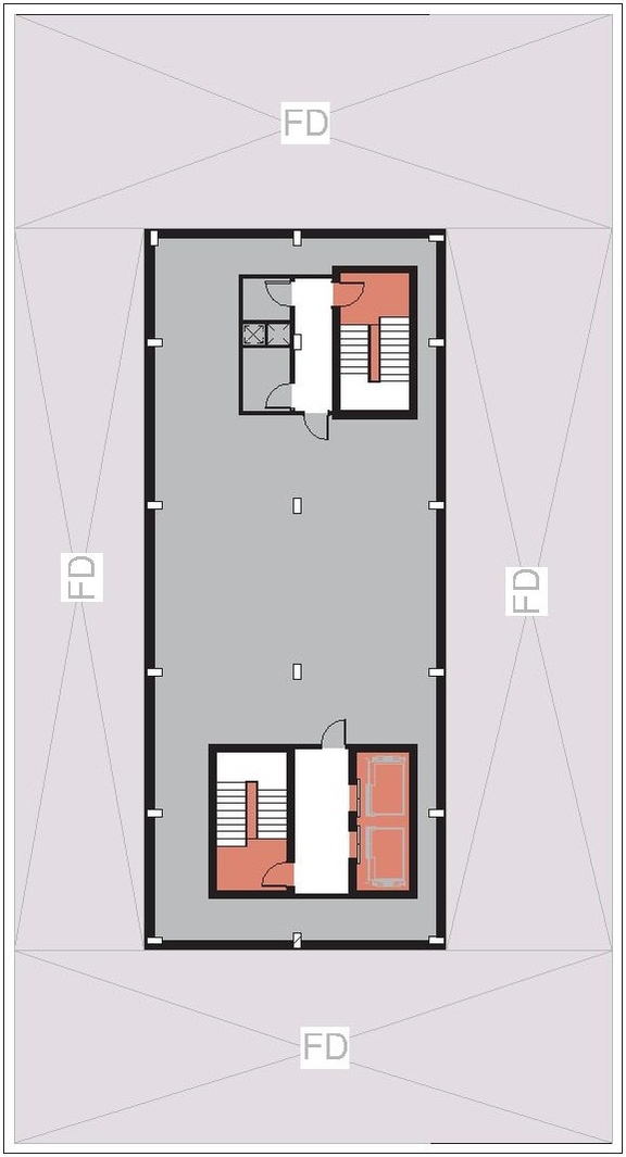 Floor plan for project from page 40 of the file '2023-06-12 - Urban Design Brief - D02-02-23-0046'