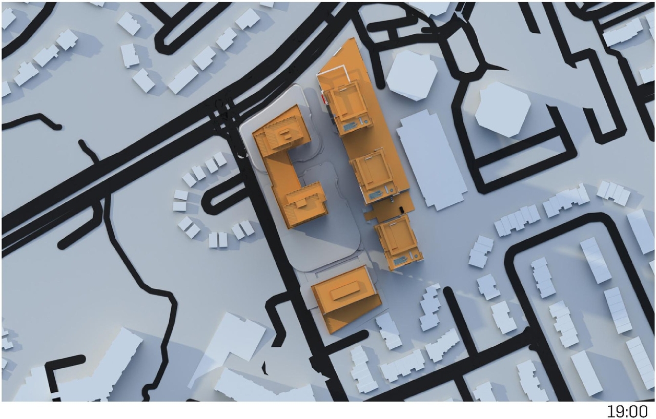 Construction site plan for project from page 72 of the file '2023-06-12 - Urban Design Brief - D02-02-23-0046'