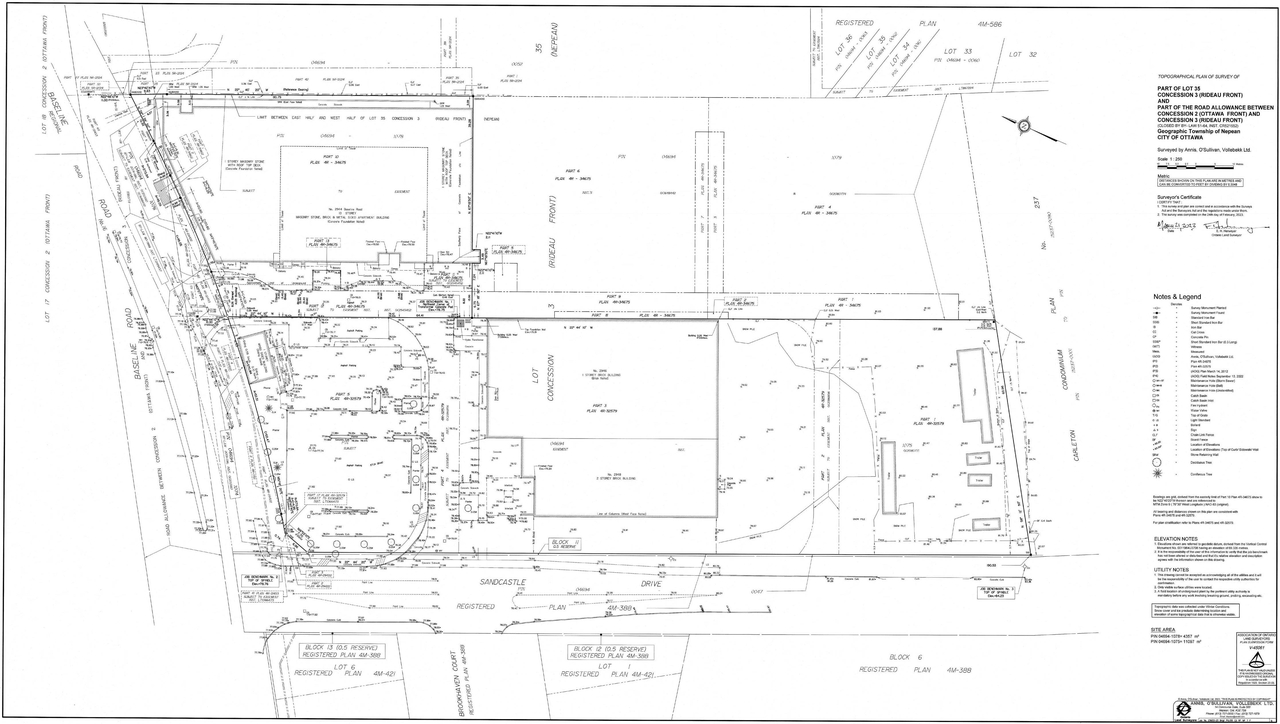 Construction site plan for project from page 14 of the file '2024-08-30 - Design Brief - D02-02-23-0046'