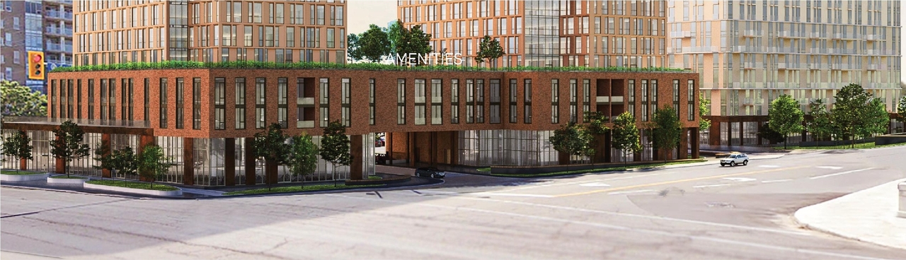 Rendering of building from page 21 of the file '2024-08-30 - Design Brief - D02-02-23-0046'