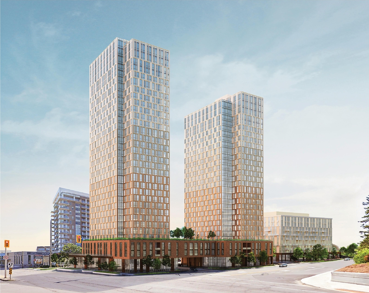 Rendering of building from page 58 of the file '2024-08-30 - Design Brief - D02-02-23-0046'