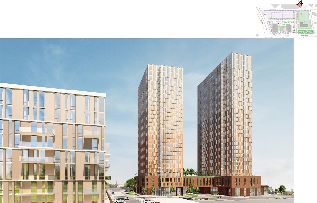 Rendering of building from page 59 of the file '2024-08-30 - Design Brief - D02-02-23-0046'