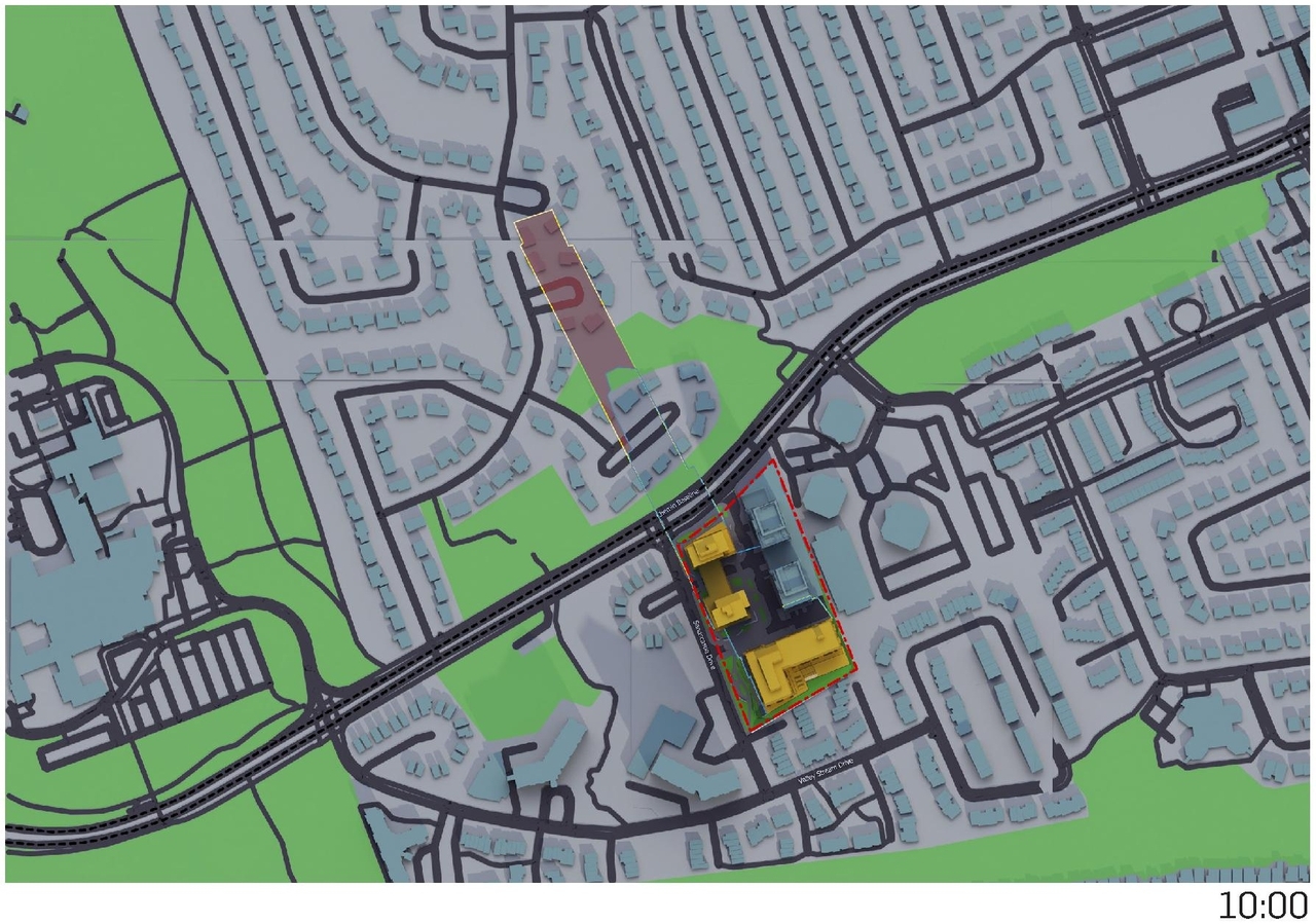 Construction site plan for project from page 75 of the file '2024-08-30 - Design Brief - D02-02-23-0046'