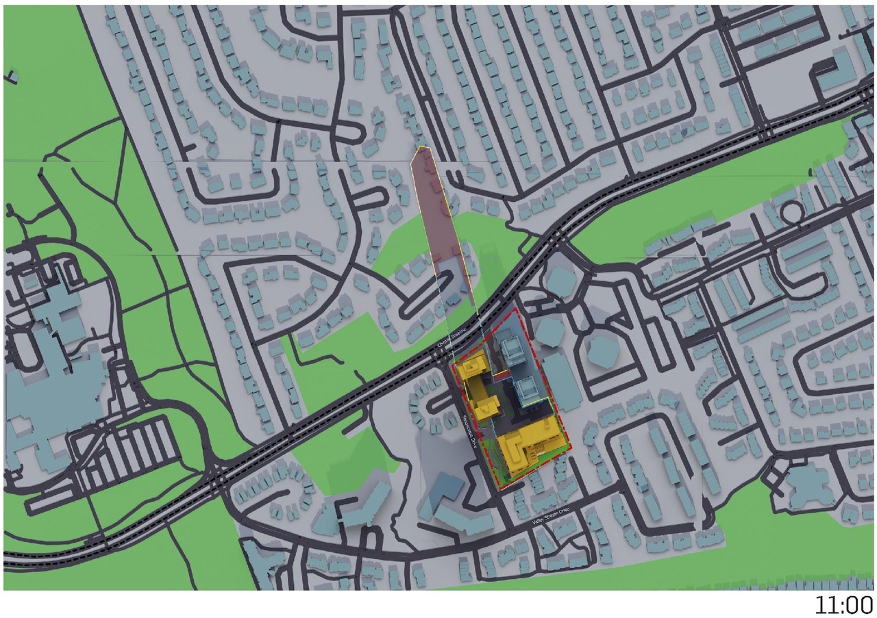Construction site plan for project from page 75 of the file '2024-08-30 - Design Brief - D02-02-23-0046'