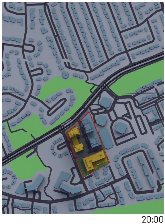 Construction site plan for project from page 79 of the file '2024-08-30 - Design Brief - D02-02-23-0046'
