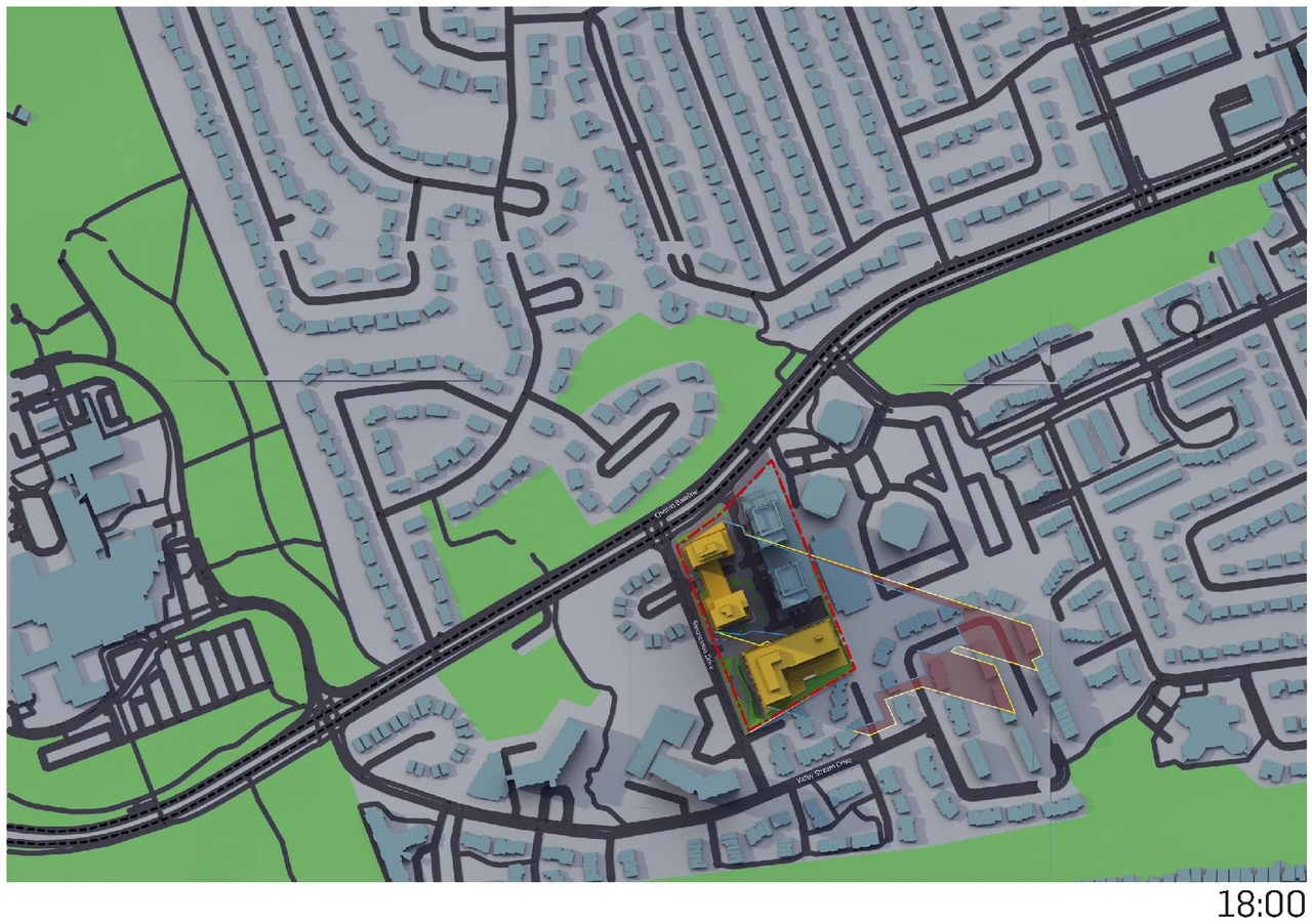 Construction site plan for project from page 79 of the file '2024-08-30 - Design Brief - D02-02-23-0046'