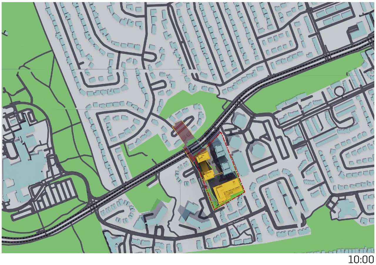 Construction site plan for project from page 80 of the file '2024-08-30 - Design Brief - D02-02-23-0046'