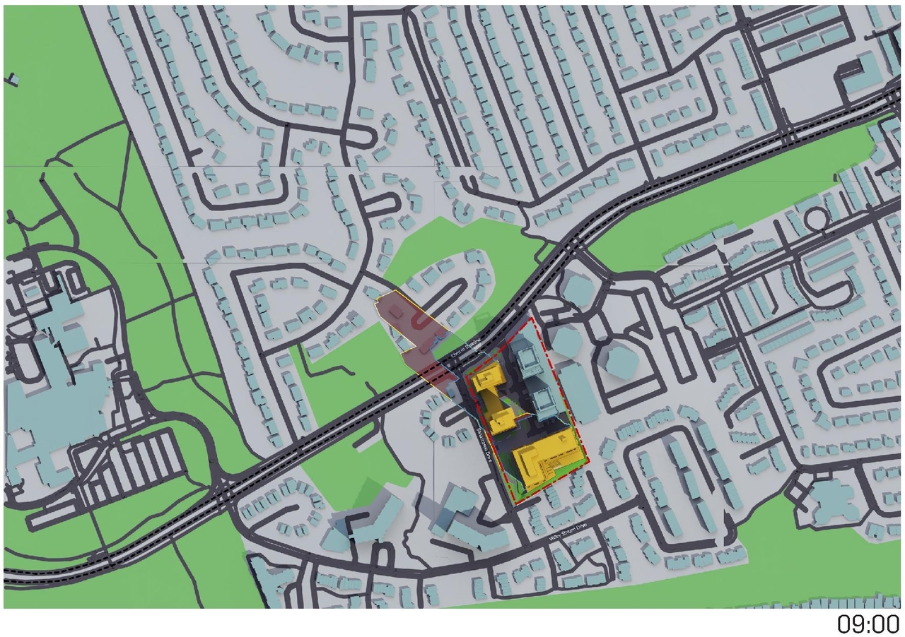 Construction site plan for project from page 80 of the file '2024-08-30 - Design Brief - D02-02-23-0046'