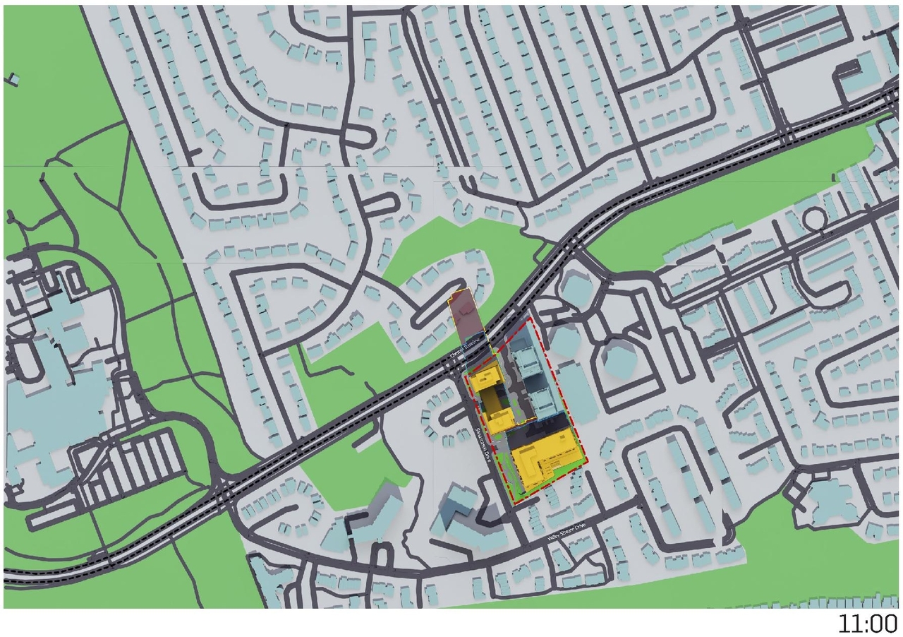 Construction site plan for project from page 80 of the file '2024-08-30 - Design Brief - D02-02-23-0046'