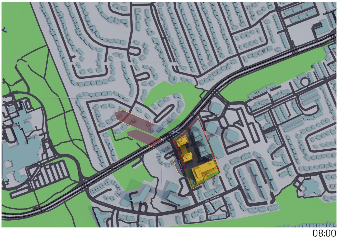 Construction site plan for project from page 80 of the file '2024-08-30 - Design Brief - D02-02-23-0046'