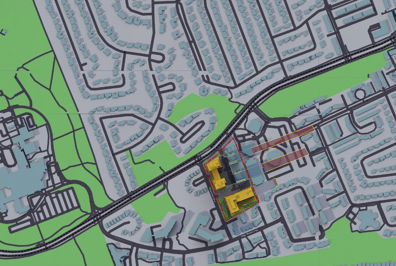 Construction site plan for project from page 82 of the file '2024-08-30 - Design Brief - D02-02-23-0046'
