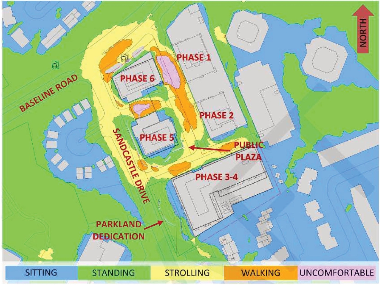 Construction site plan for project from page 84 of the file '2024-08-30 - Design Brief - D02-02-23-0046'