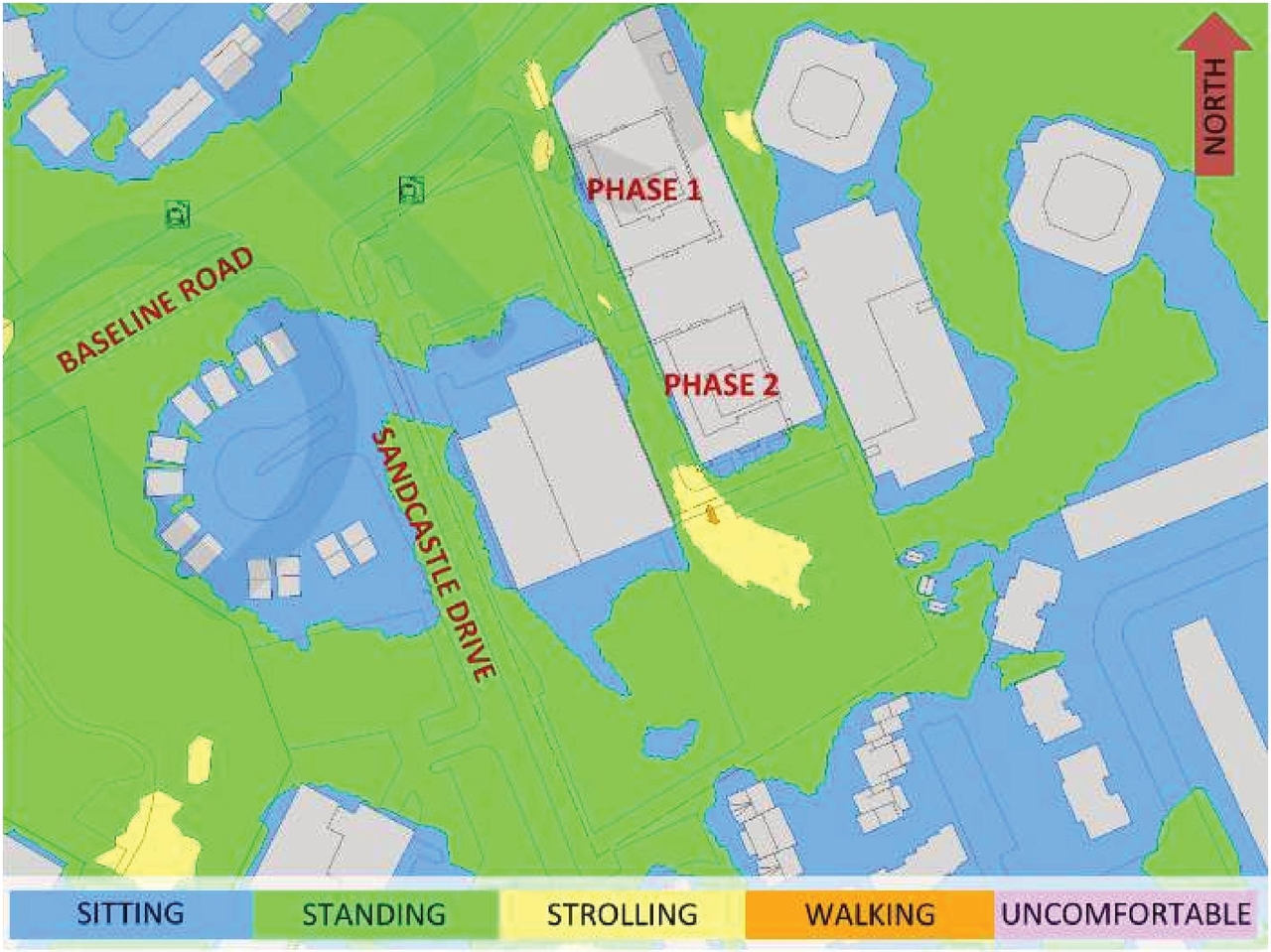 Construction site plan for project from page 84 of the file '2024-08-30 - Design Brief - D02-02-23-0046'