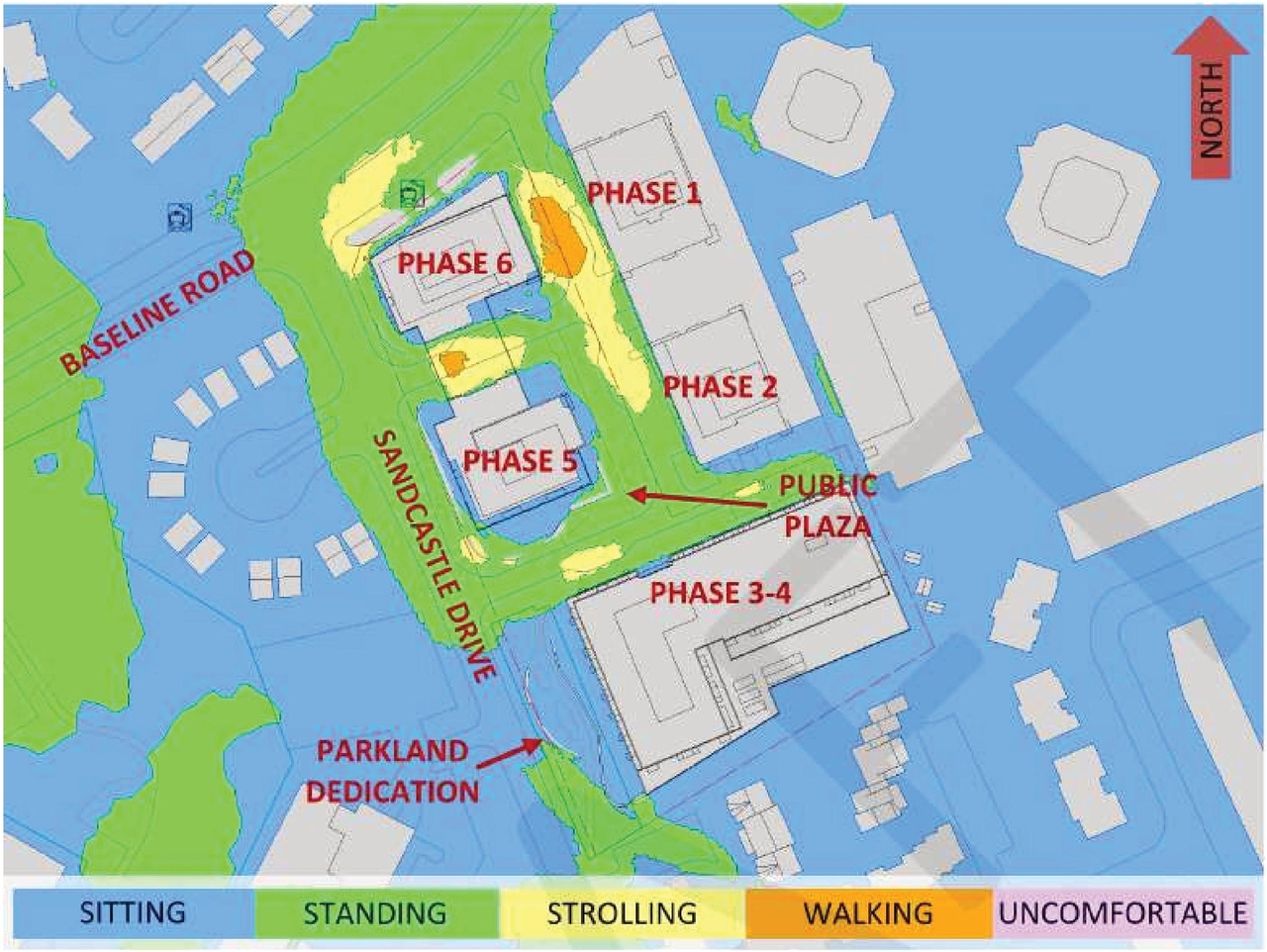Construction site plan for project from page 85 of the file '2024-08-30 - Design Brief - D02-02-23-0046'