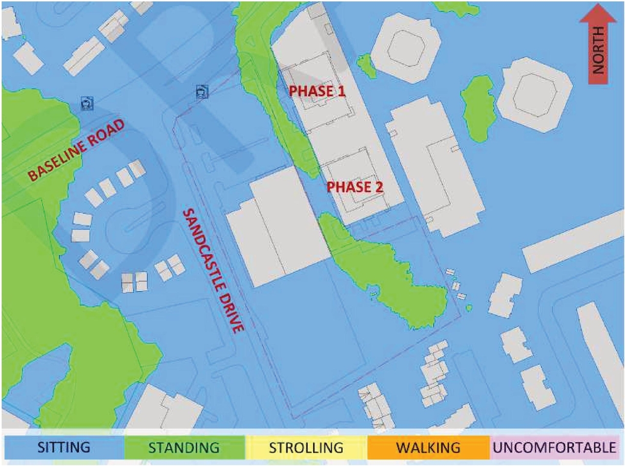 Construction site plan for project from page 85 of the file '2024-08-30 - Design Brief - D02-02-23-0046'
