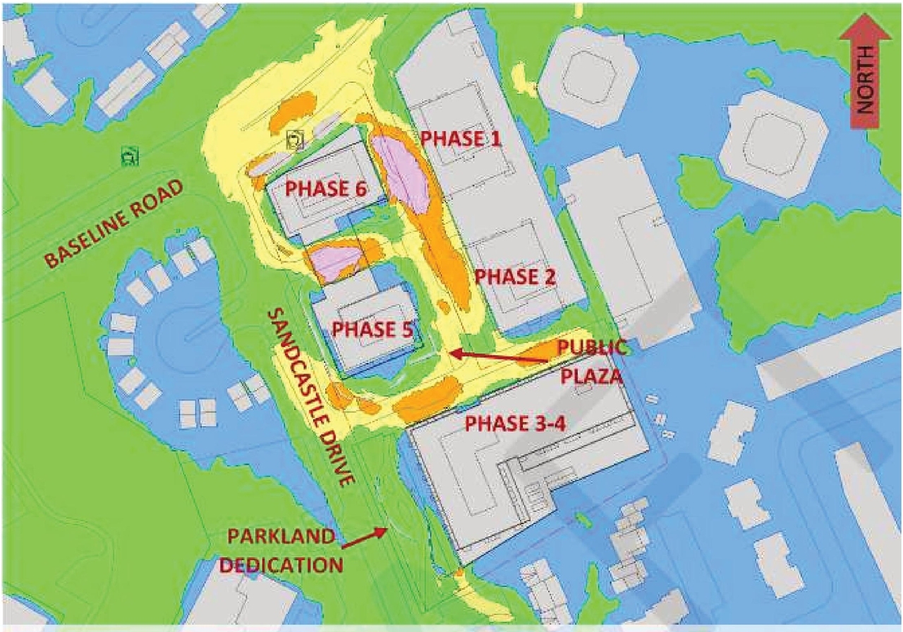 Construction site plan for project from page 87 of the file '2024-08-30 - Design Brief - D02-02-23-0046'