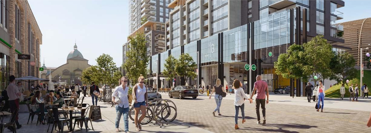 Rendering of building from page 10 of the file '2023-07-06 - UDRP Package (Review 1 of 2) - D01-01-23-0009, D02-02-23-0047'