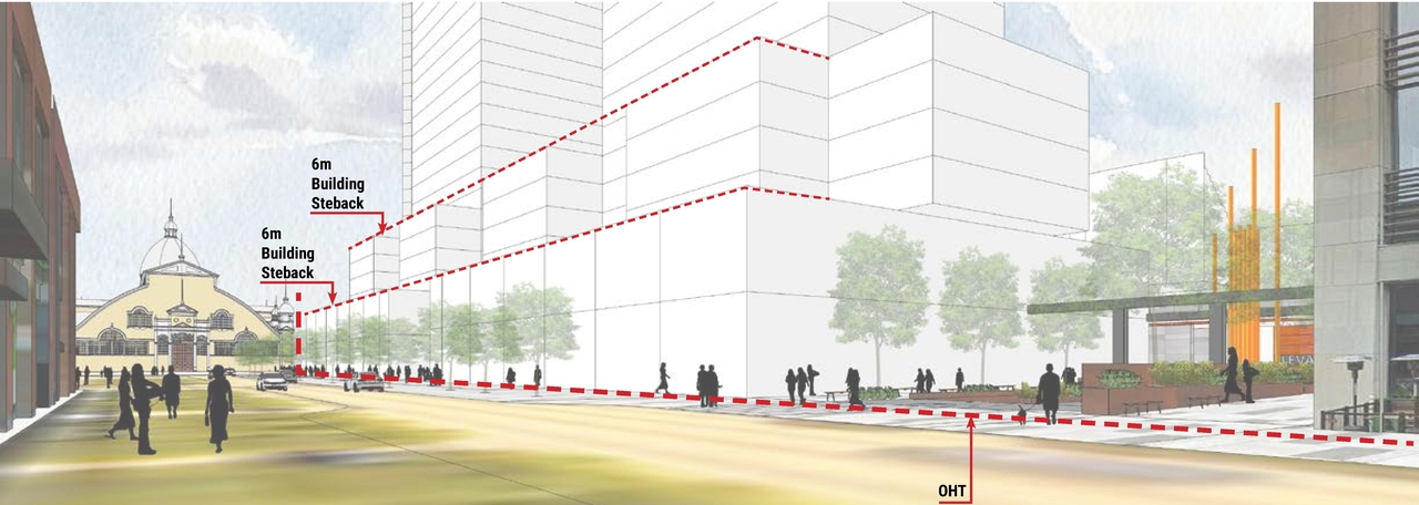 Rendering of building from page 26 of the file '2023-07-06 - UDRP Package (Review 1 of 2) - D01-01-23-0009, D02-02-23-0047'