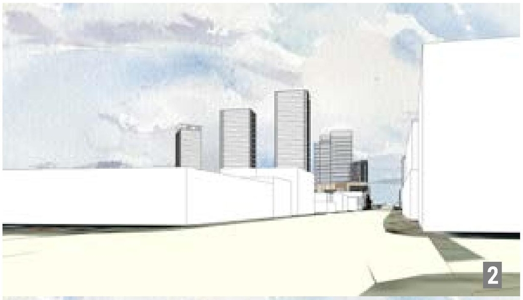 Rendering of building from page 44 of the file '2023-07-06 - UDRP Package (Review 1 of 2) - D01-01-23-0009, D02-02-23-0047'