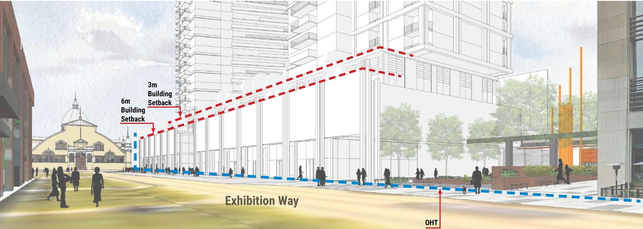 Rendering of building from page 74 of the file '2023-07-06 - UDRP Package (Review 1 of 2) - D01-01-23-0009, D02-02-23-0047'