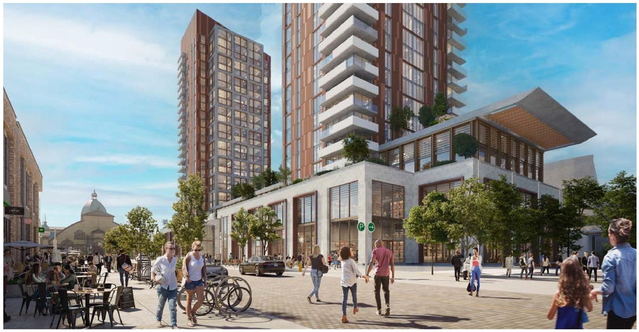 Rendering of building from page 21 of the file '2023-10-06 - UDRP Package (Review 2 of 2) - D01-01-23-0009, D02-02-23-0047'