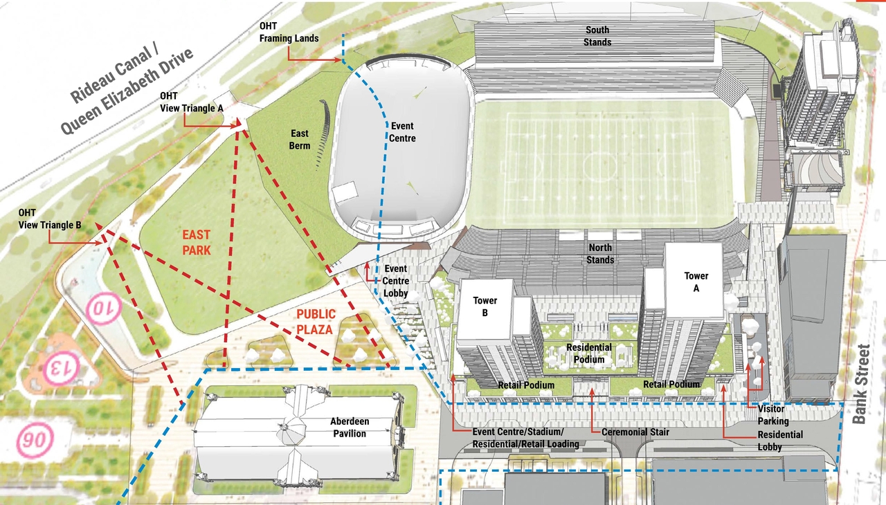 Construction site plan for project from page 24 of the file '2023-10-06 - UDRP Package (Review 2 of 2) - D01-01-23-0009, D02-02-23-0047'